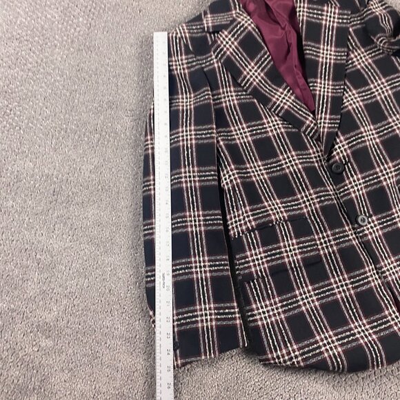 Vintage Prince Clothes Blazer Sport Coat Men's 36 Black White Check Rockabilly - Picture 9 of 12